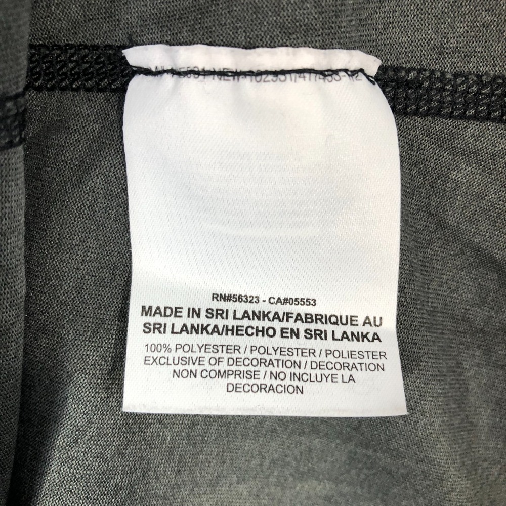 Nike Tank Top Women's Size Small Gray Black Dri Fit Regular Fit Athletic Workout - Picture 6 of 10